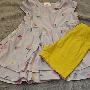 Baby doll fruit topneith shorts